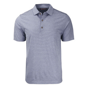 Men's Forge Eco Heather Stripe Stretch Recycled Polo (MCK01303)